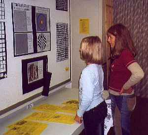 Beim Betrachten der Werke